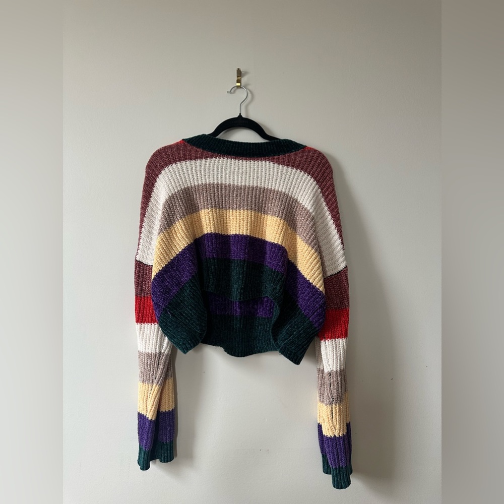 LUV LANE STRIPED SWEATER